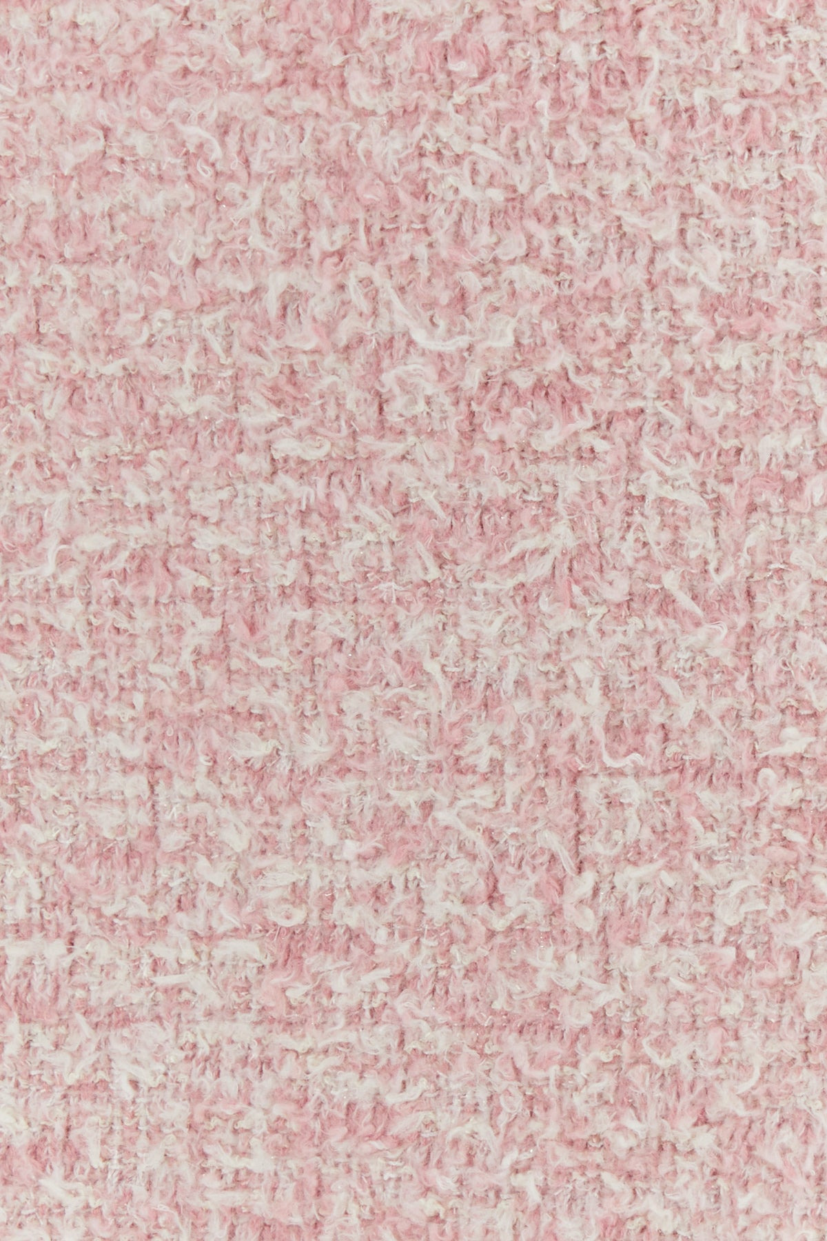 Pink tweed mini skirt - 5