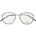 Round-Frame Silver-Tone and Acetate Optical Glasses - 5