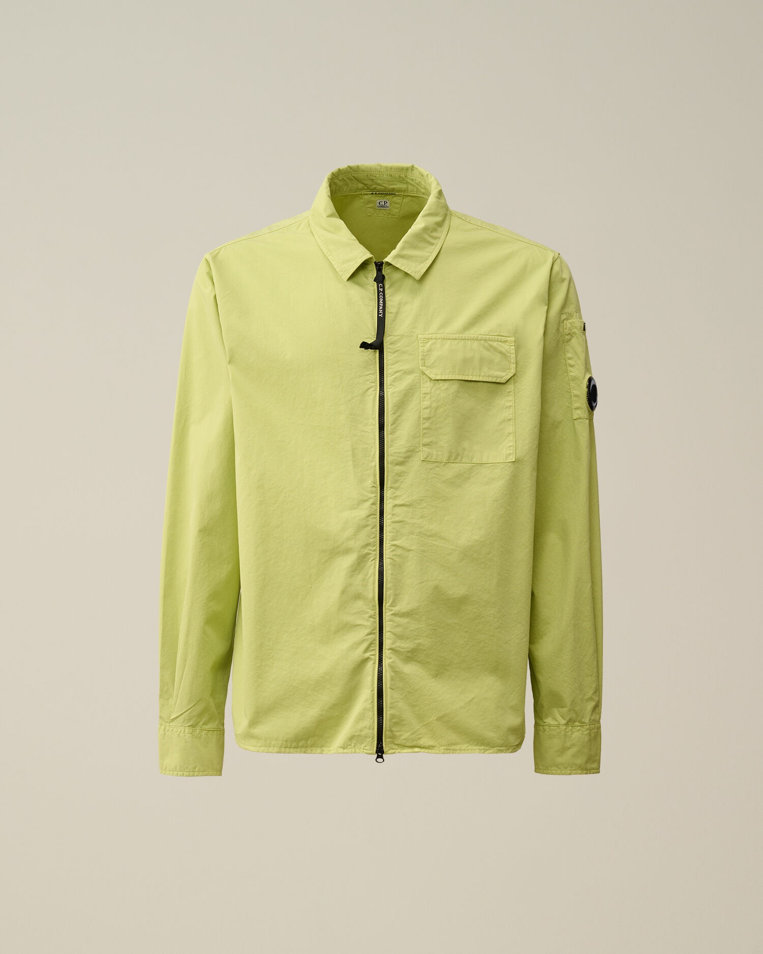 Gabardine Zipped Shirt - 1