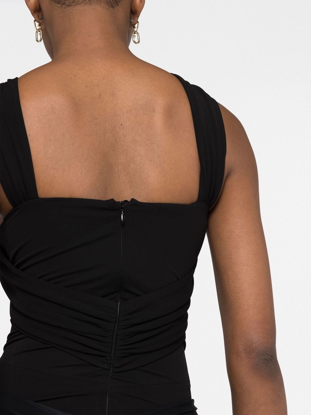 twisted cut-out bodysuit - 5