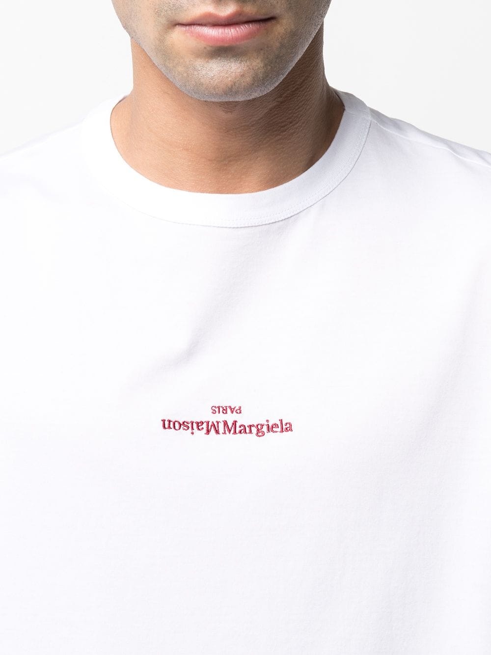 logo-embroidered T-shirt - 5