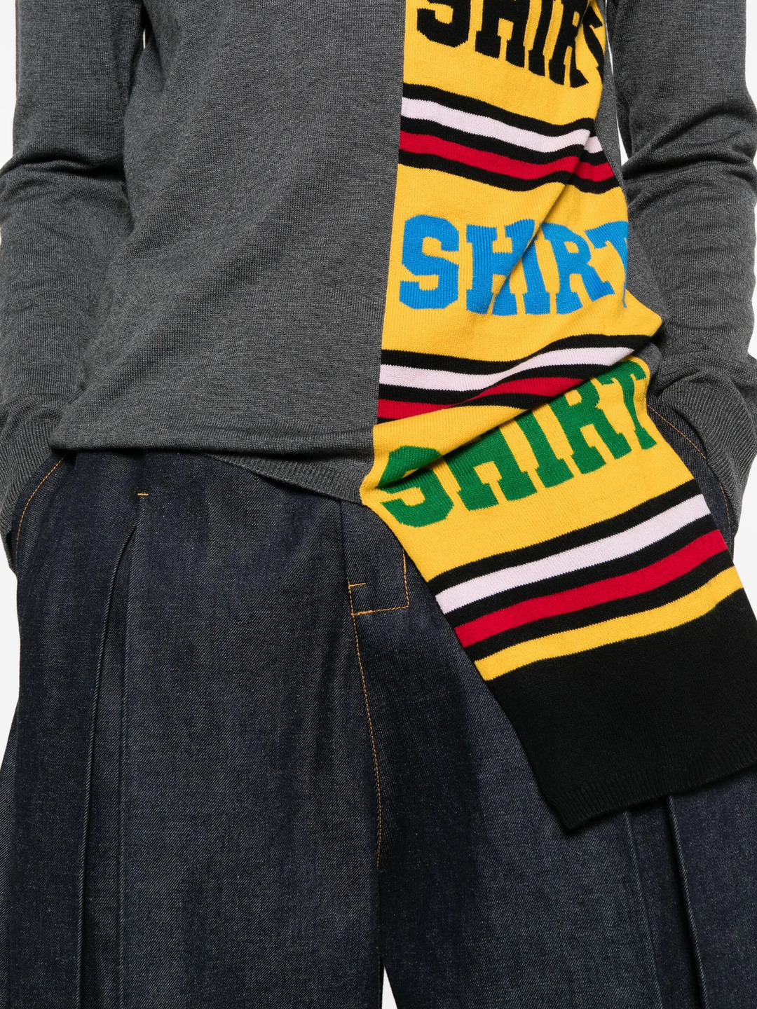 Acrylic Wool Intarsia Sweater - 5