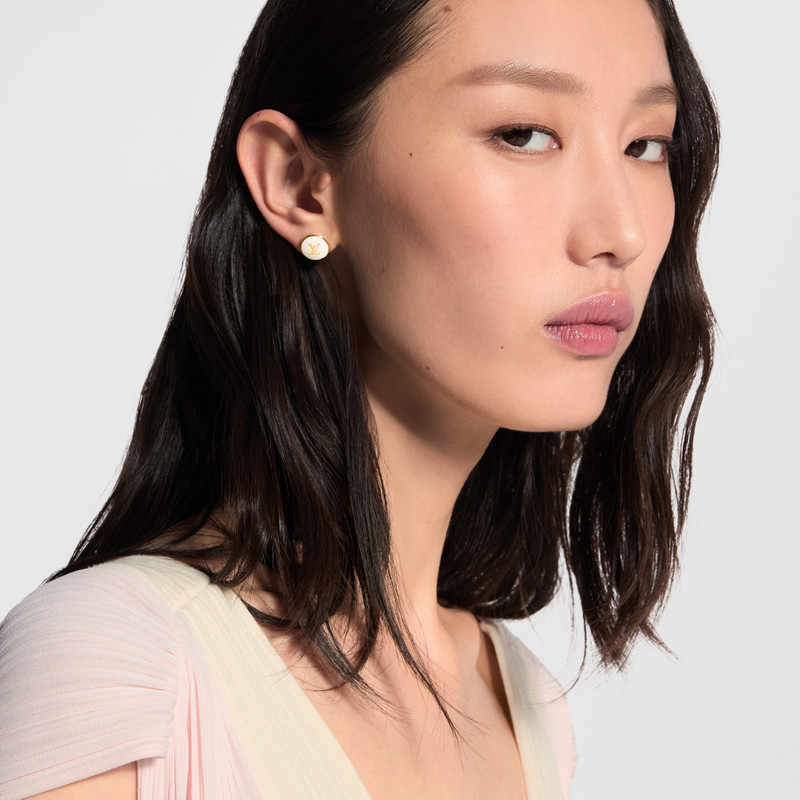LV Pearly Confetti Earrings 4