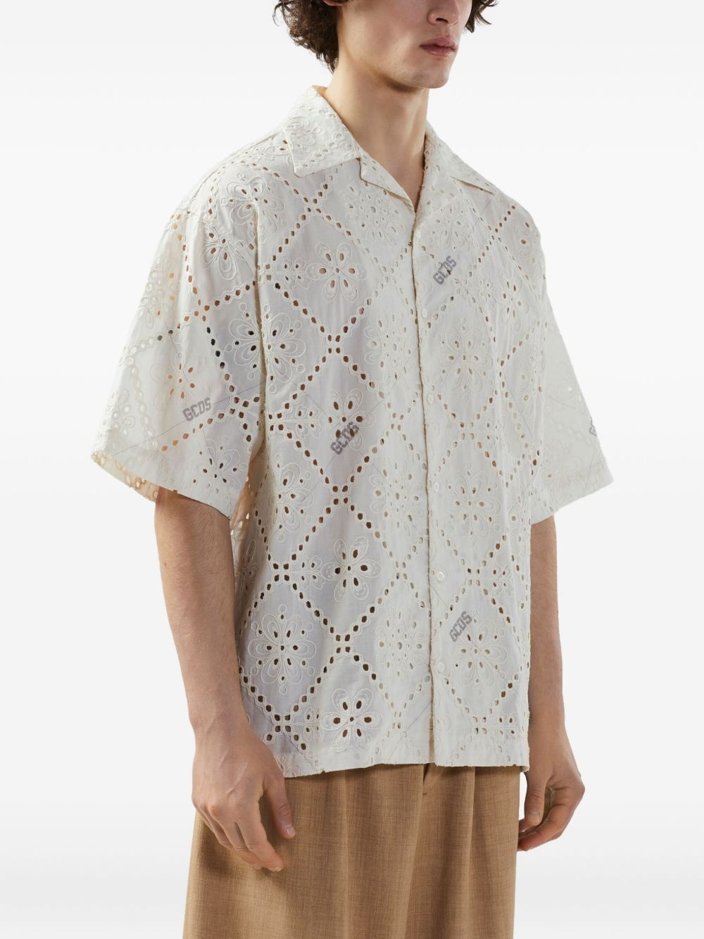 broderie-anglaise shirt - 4