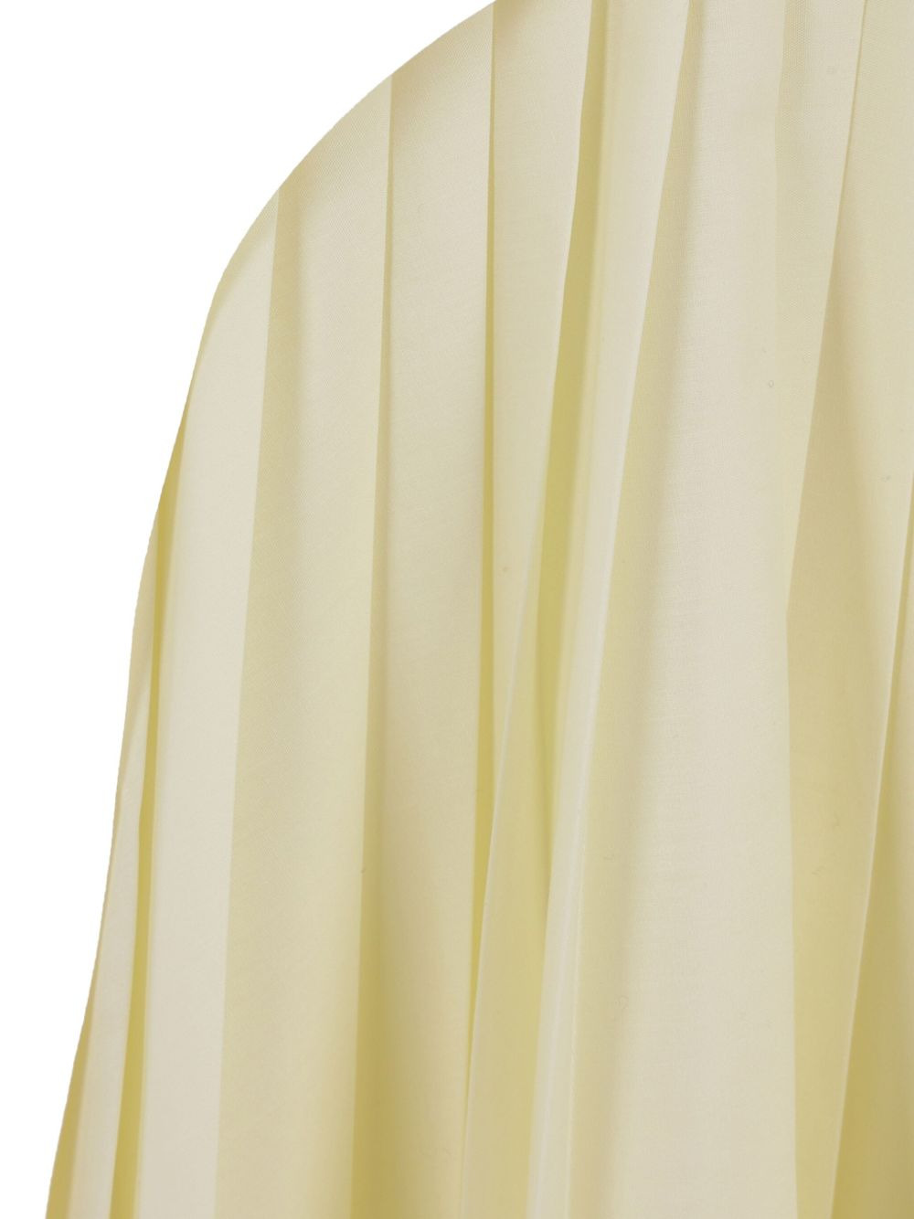 panelled pleated skirt - 3