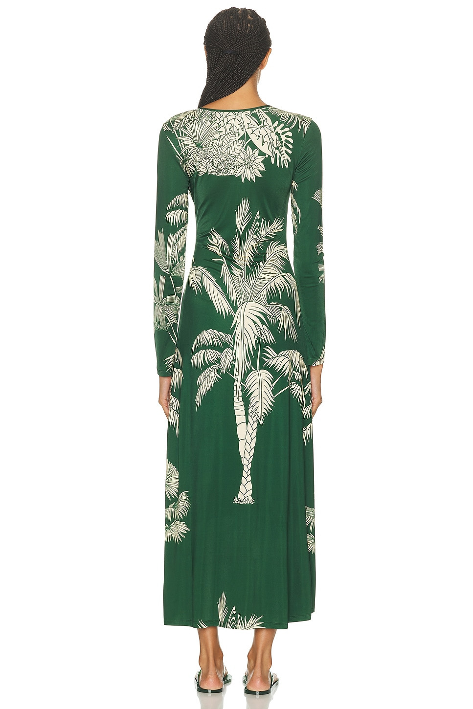 Alma Boradada Midi Dress - 3