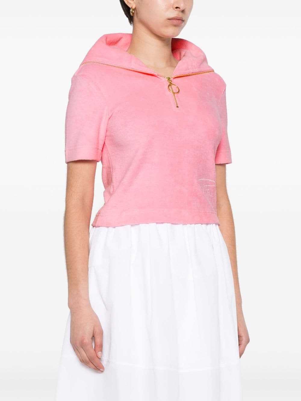 terry-cloth cotton polo shirt - 3