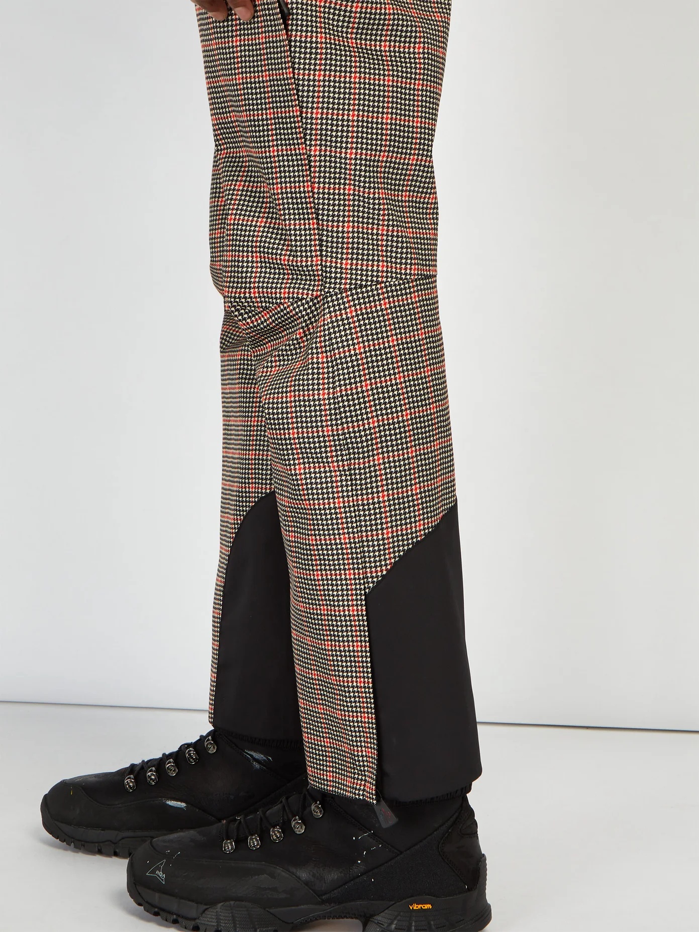 Houndstooth-print ski trousers - 5