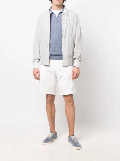 Brunello Cucinelli knitted polo shirt outlook