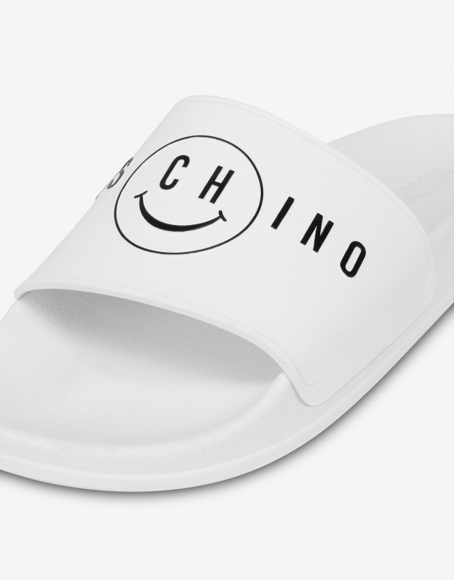MOSCHINO SMILEY® POOL SLIDES - 4