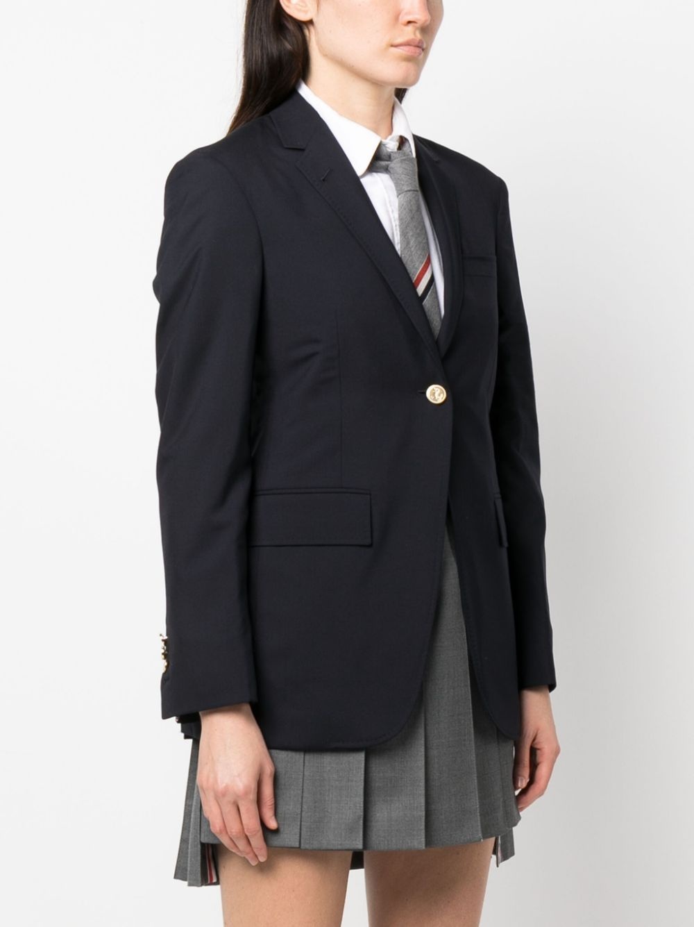 4-Bar single-breasted wool blazer - 3