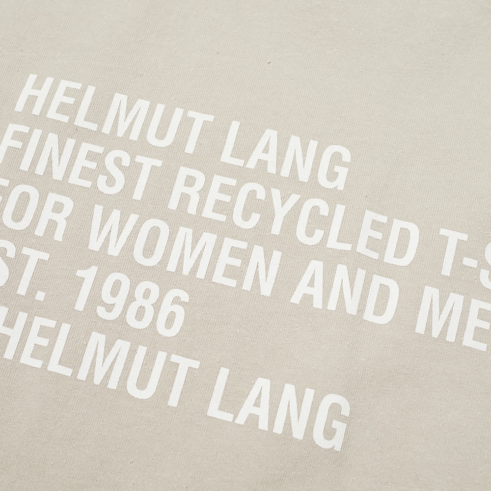 Helmut Lang Recycled Label Tee - 2