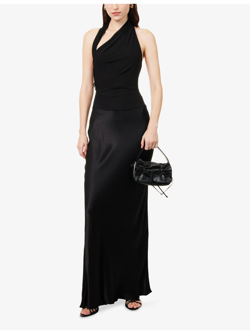 BEC + BRIDGE Ida Halter Stretch-Woven Maxi Dress outlook