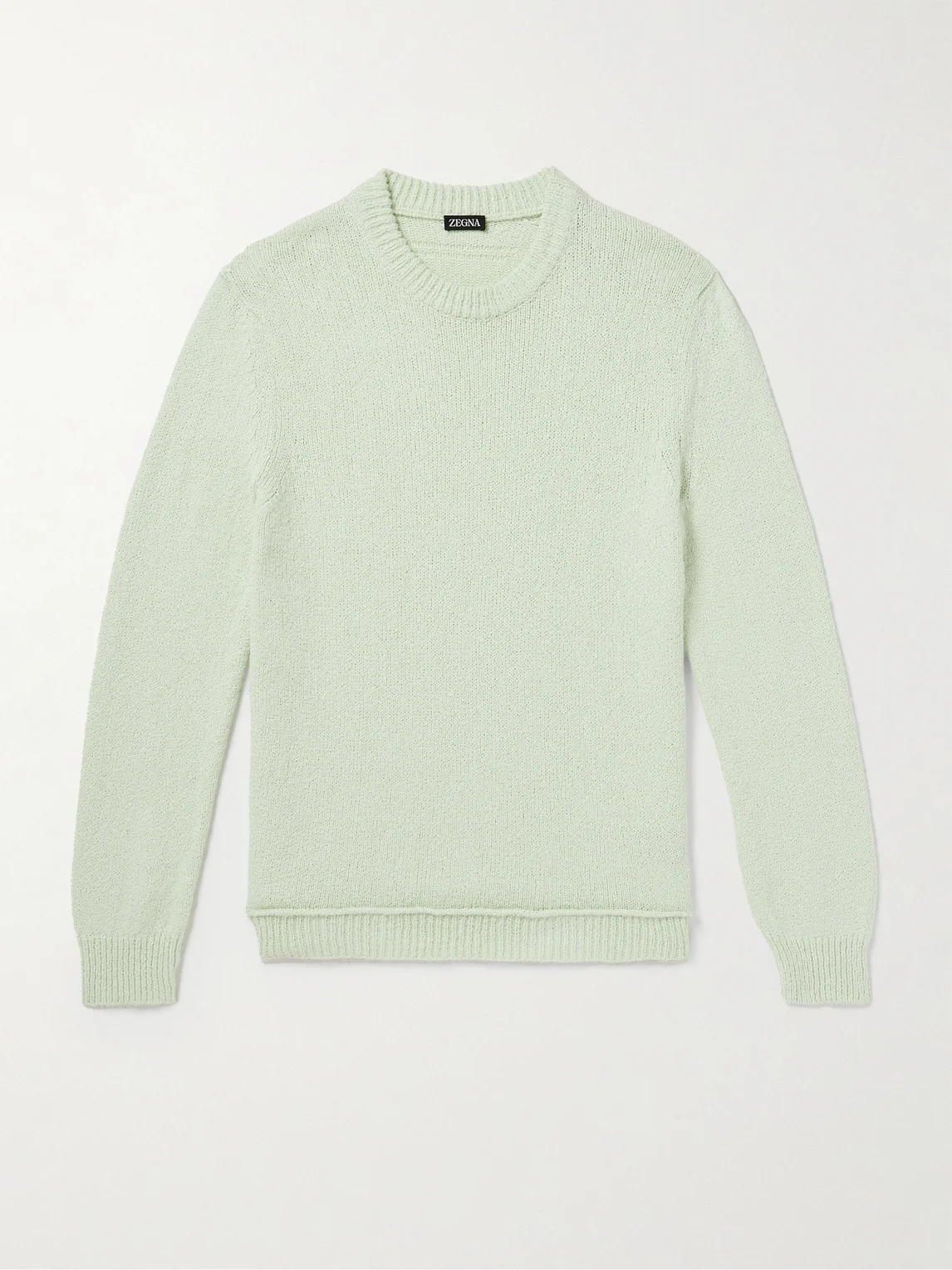 Organic Cotton and Silk-Blend Sweater - 1