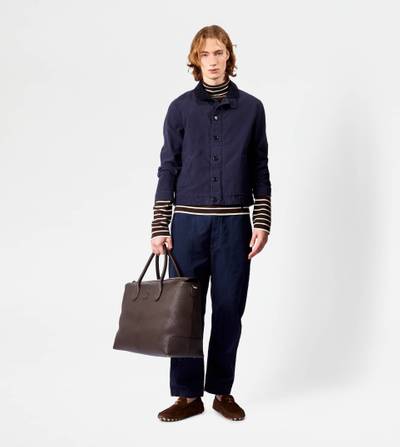 Tod's WASHED JACKET - BLUE outlook