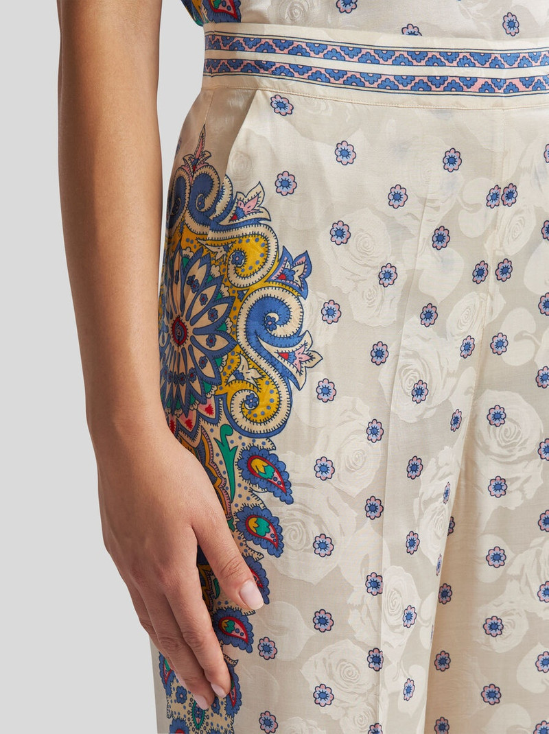 Etro TROUSERS WITH MEDALLION MOTIF outlook