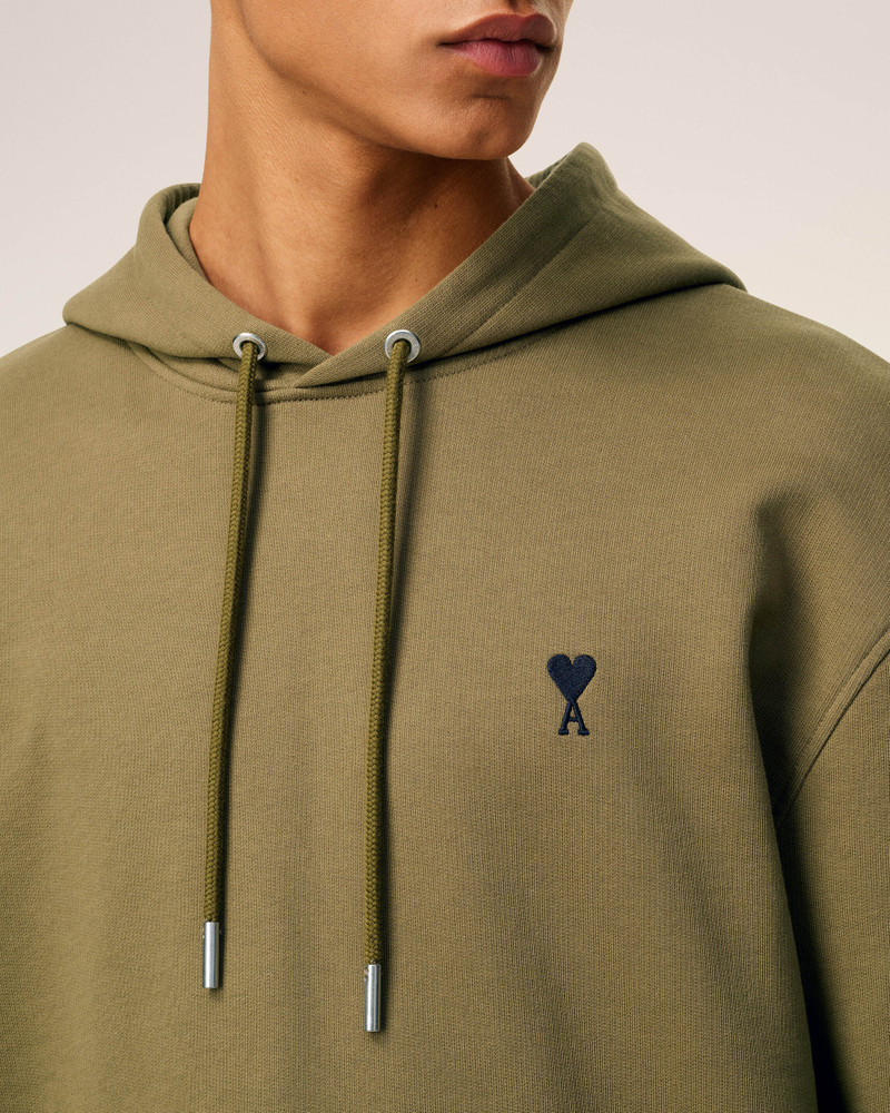 GREEN COTTON AMI DE COEUR HOODIE 4