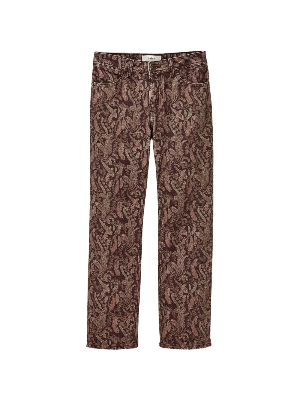 Tooty paisley-pattern jeans - 1