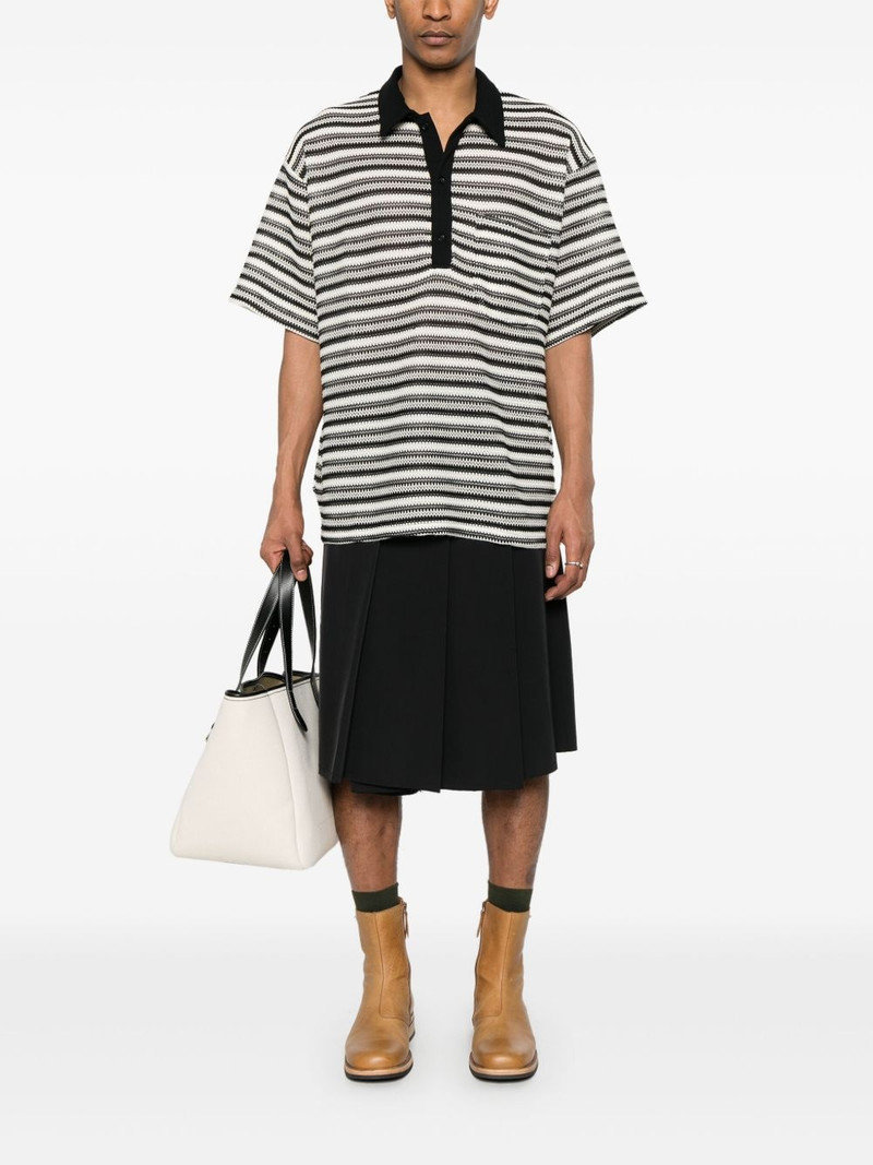 Song for the Mute pleat-detailed skirt outlook