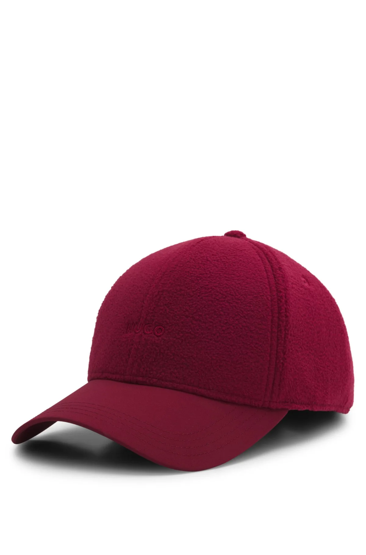 FLEECE CAP WITH EMBROIDERED LOGO - 1