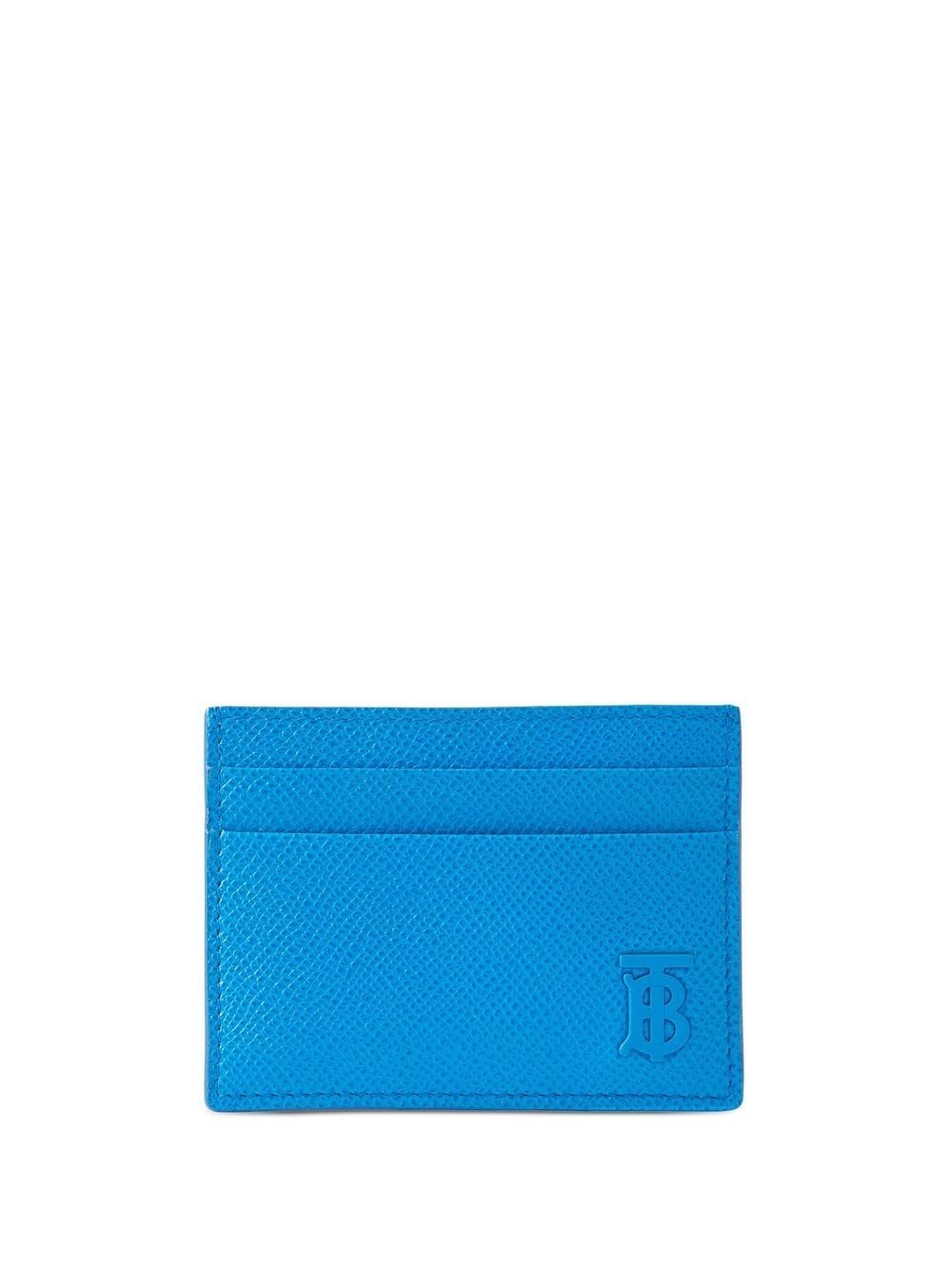 grained-leather TB cardholder - 1