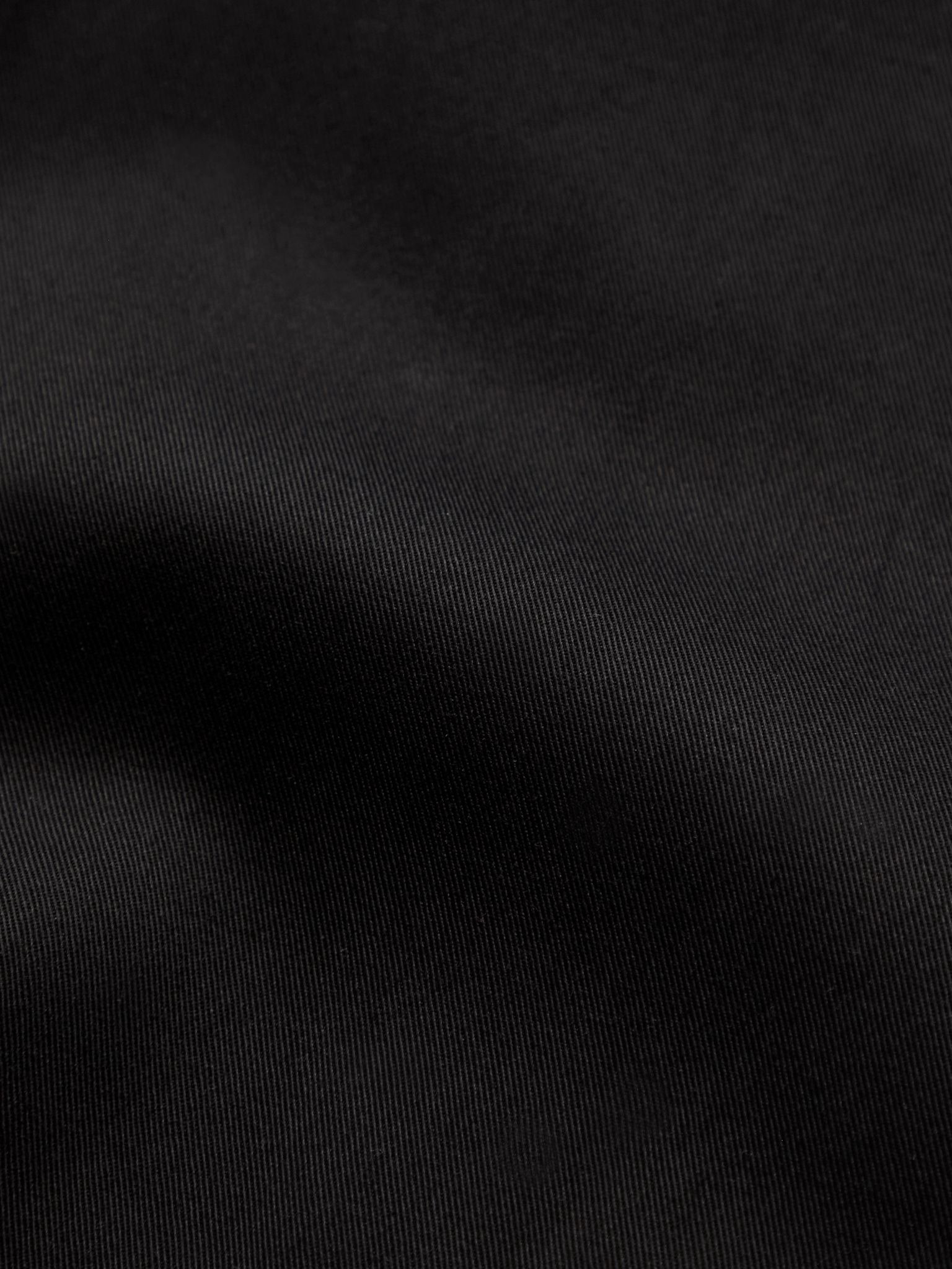 Cotton-Blend Coat Black - 5