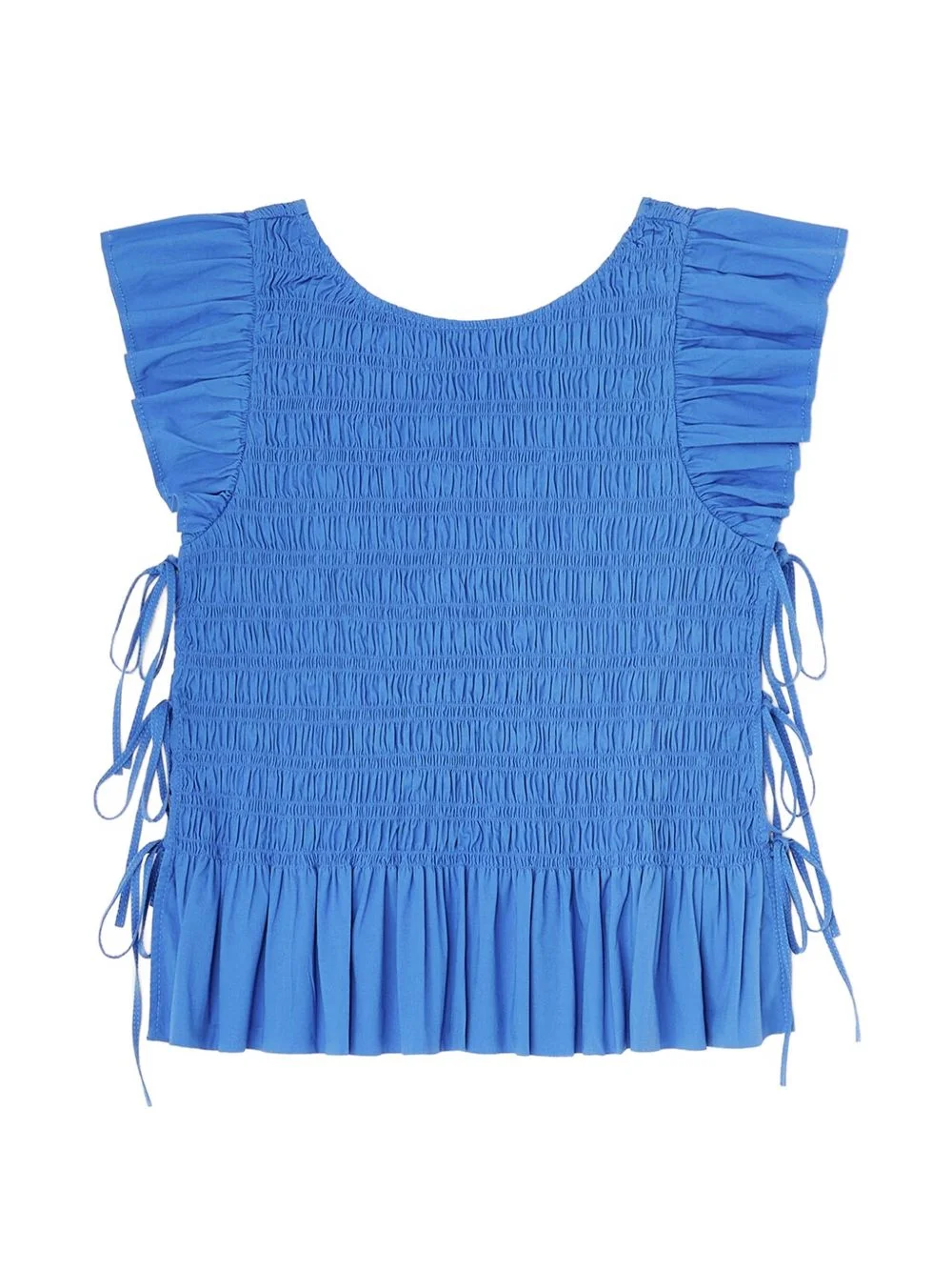 top in smocked cotton - 1