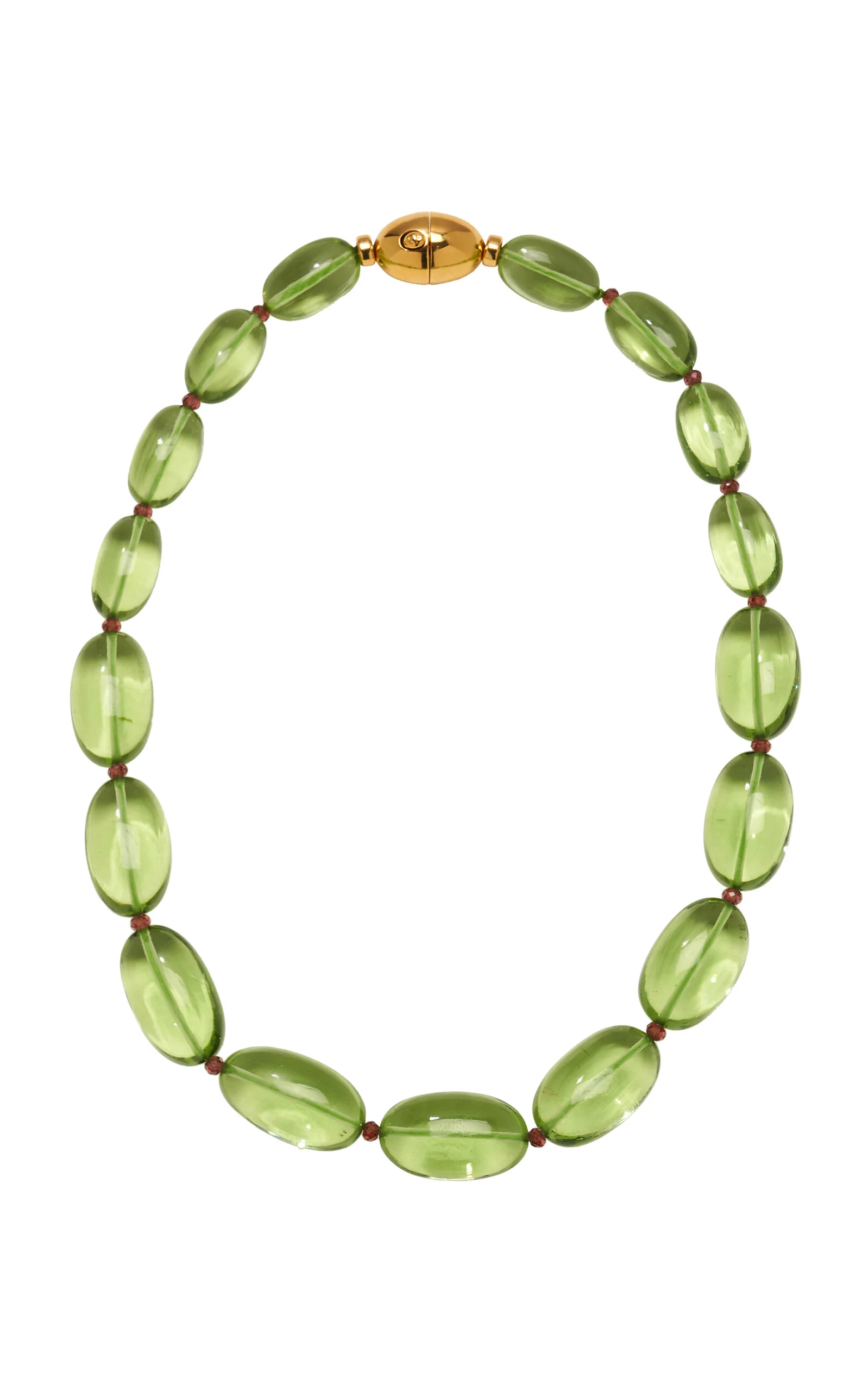 Verdant Necklace In Grove green - 1