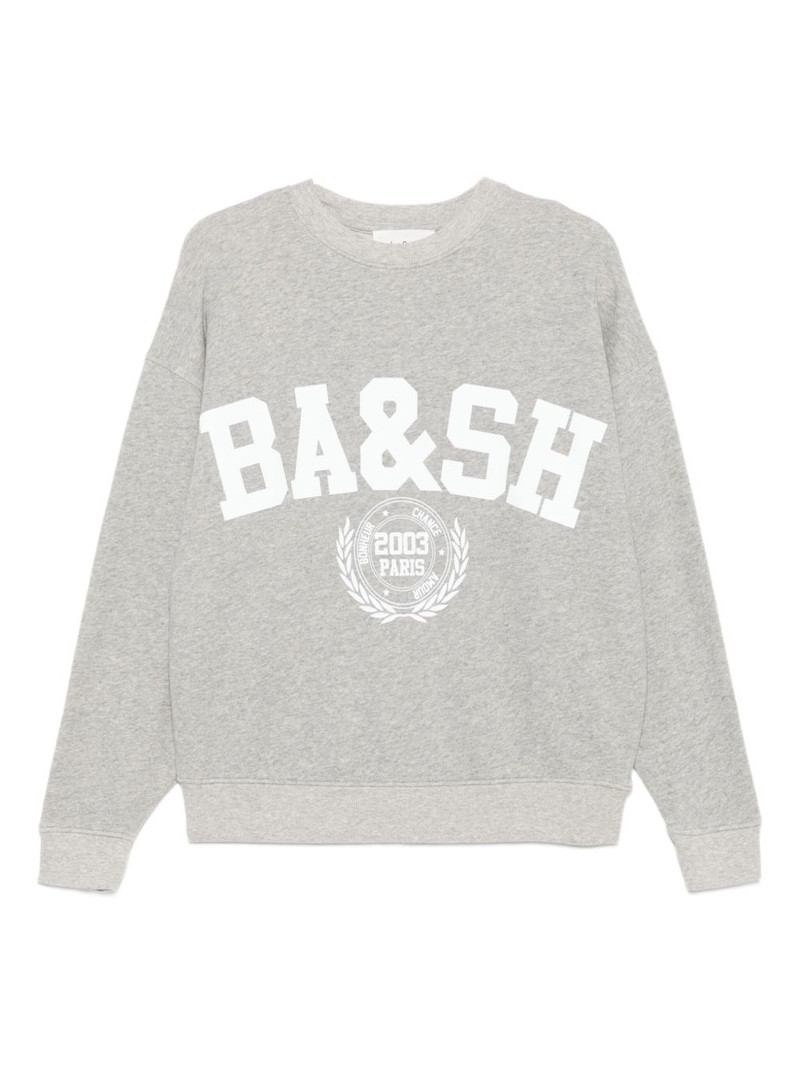 logo-print sweatshirt 1