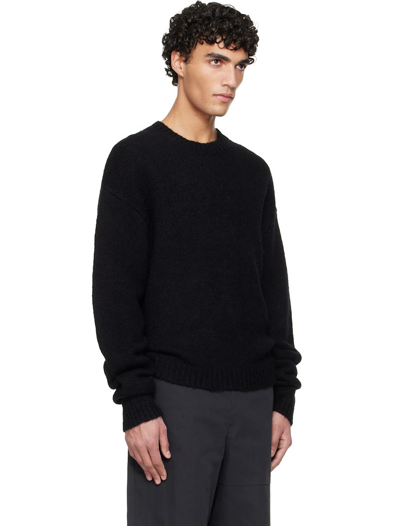 Black Roan Alpaca Knit Sweater 2