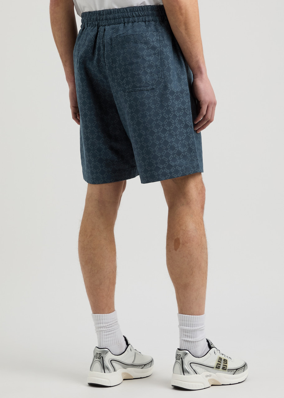Givenchy Logo-monogrammed Cotton-blend Shorts - 3