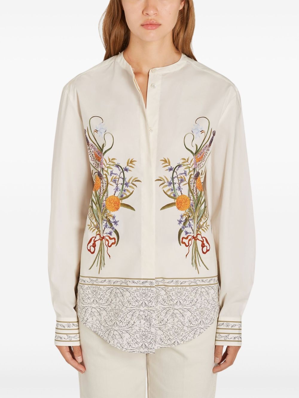 Marigold Bouquets blouse - 4