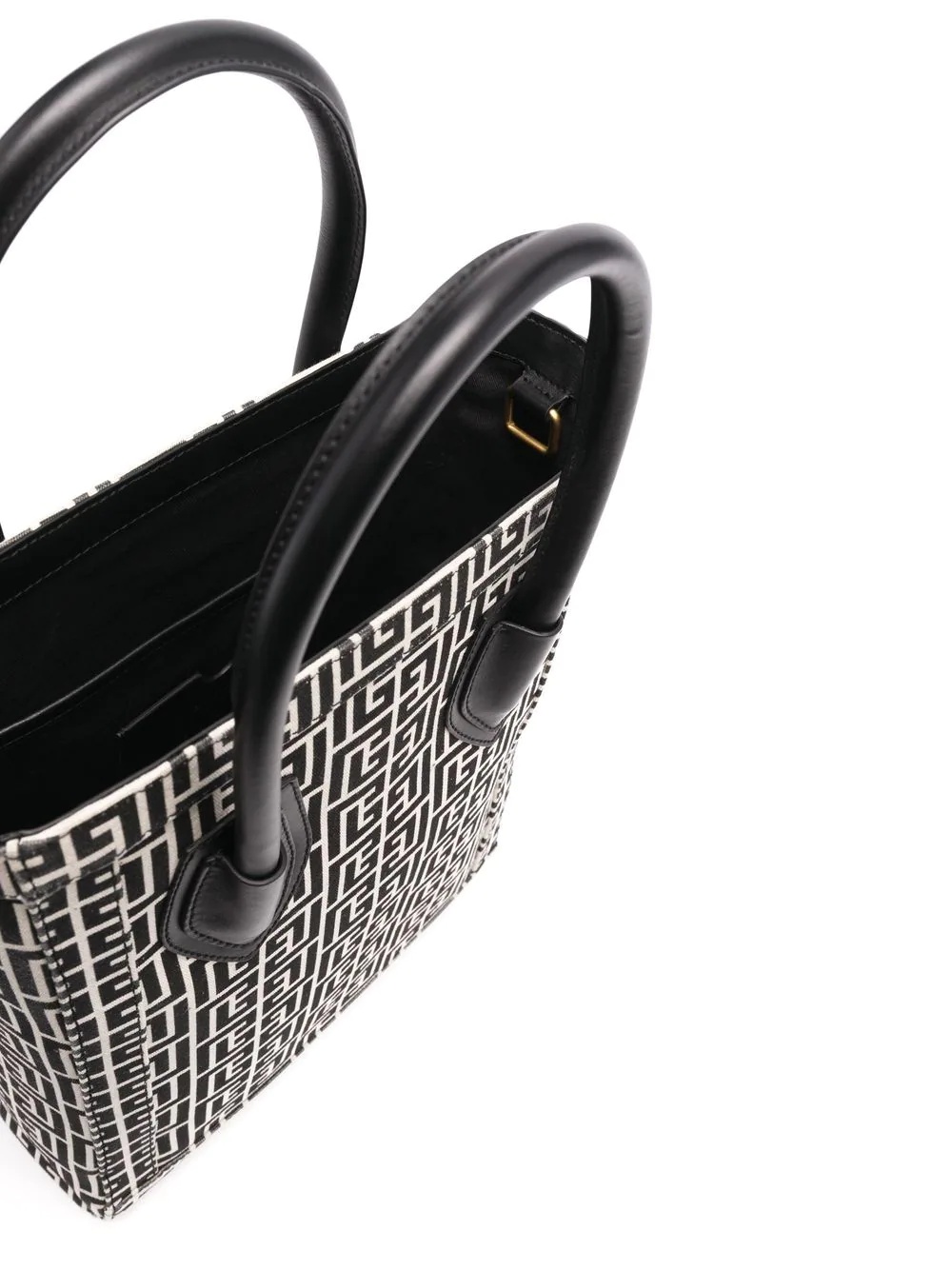 monogram-pattern tote bag - 6