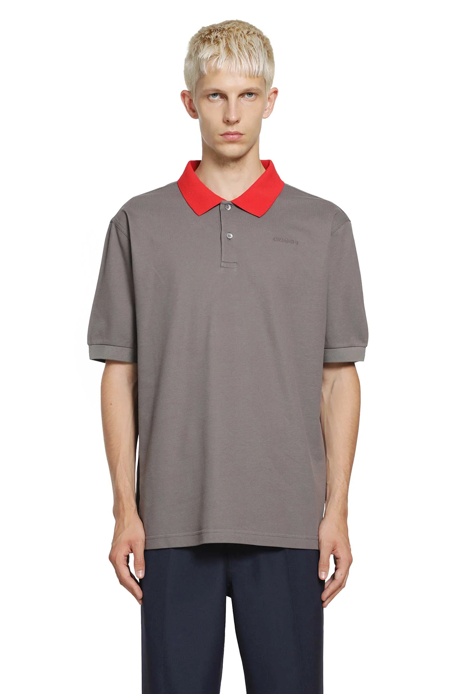Polo Shirt With Contrast Trims - 1