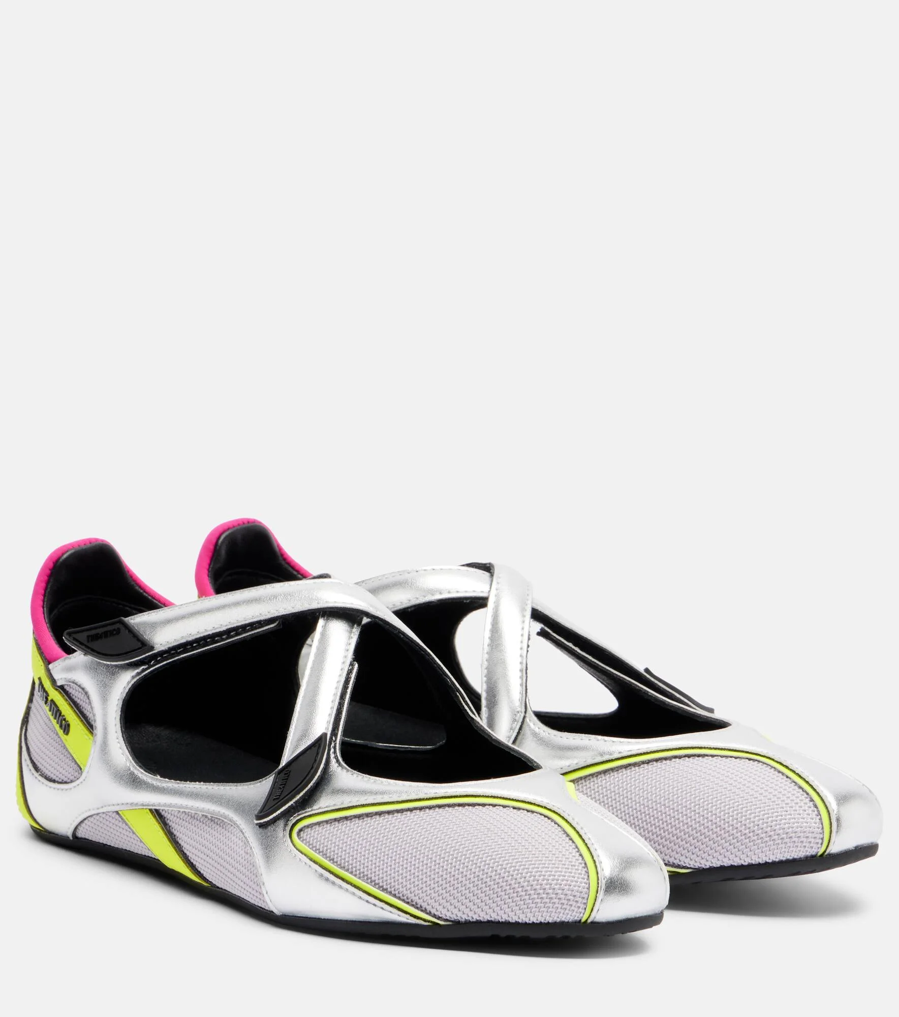 Floor01 metallic ballet flats - 1