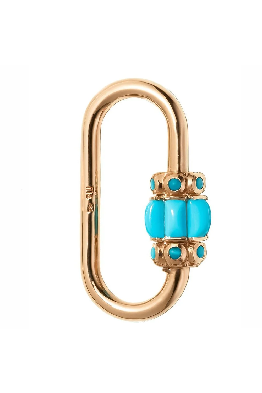Turquoise Hatschepsut Lock - 1