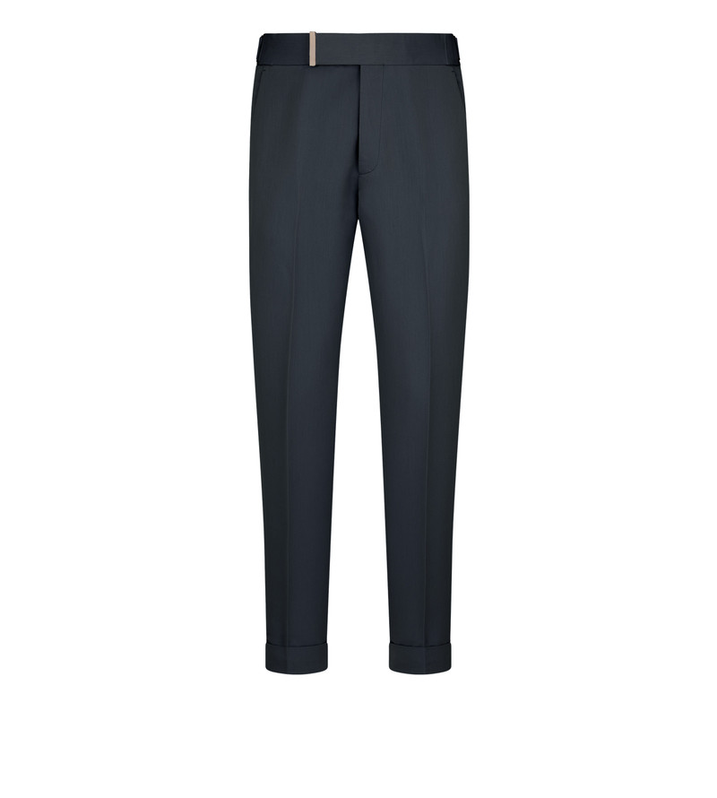 FINE POPLIN ATTICUS TROUSER 1