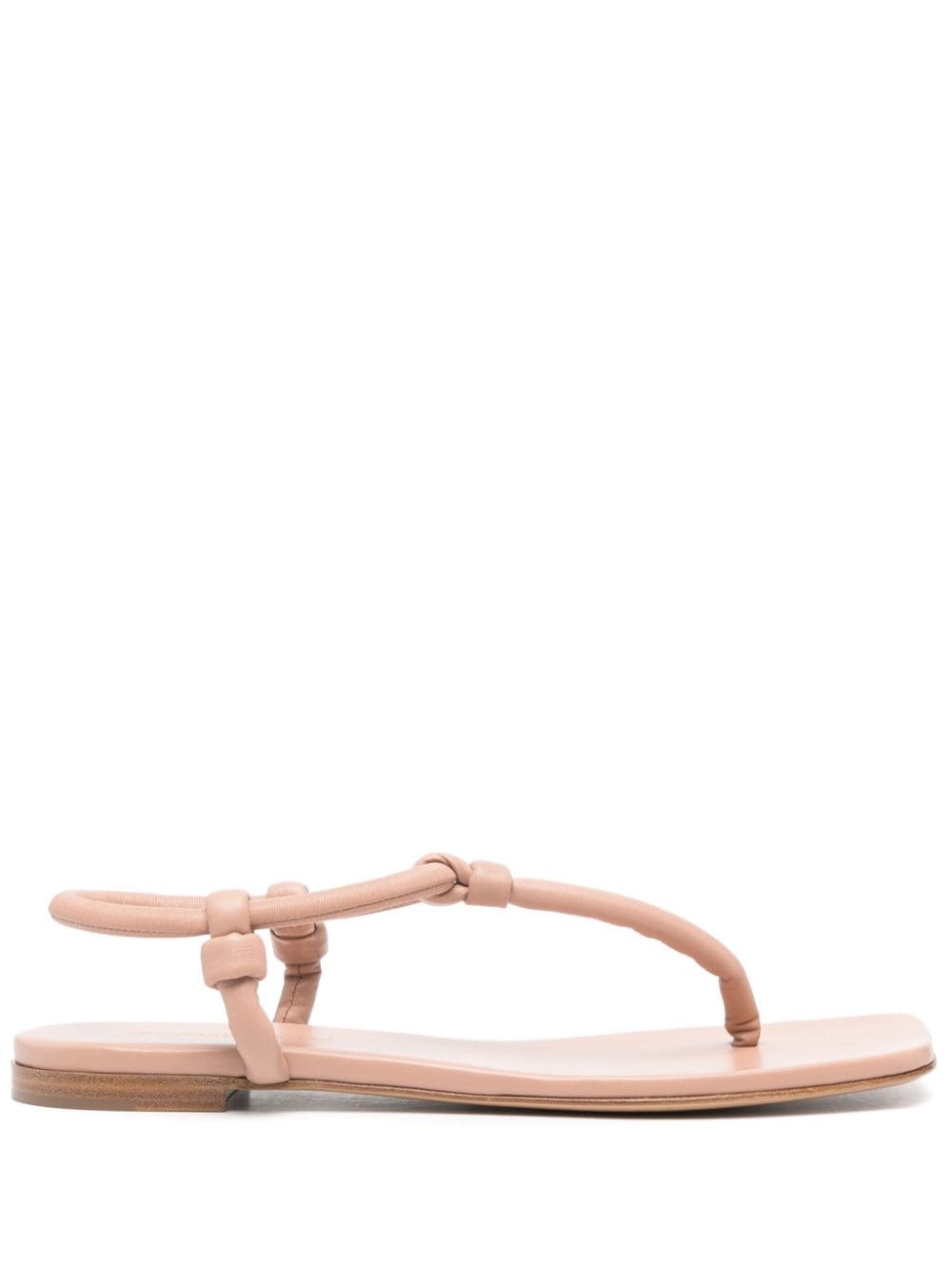 Juno Thong leather sandals - 1