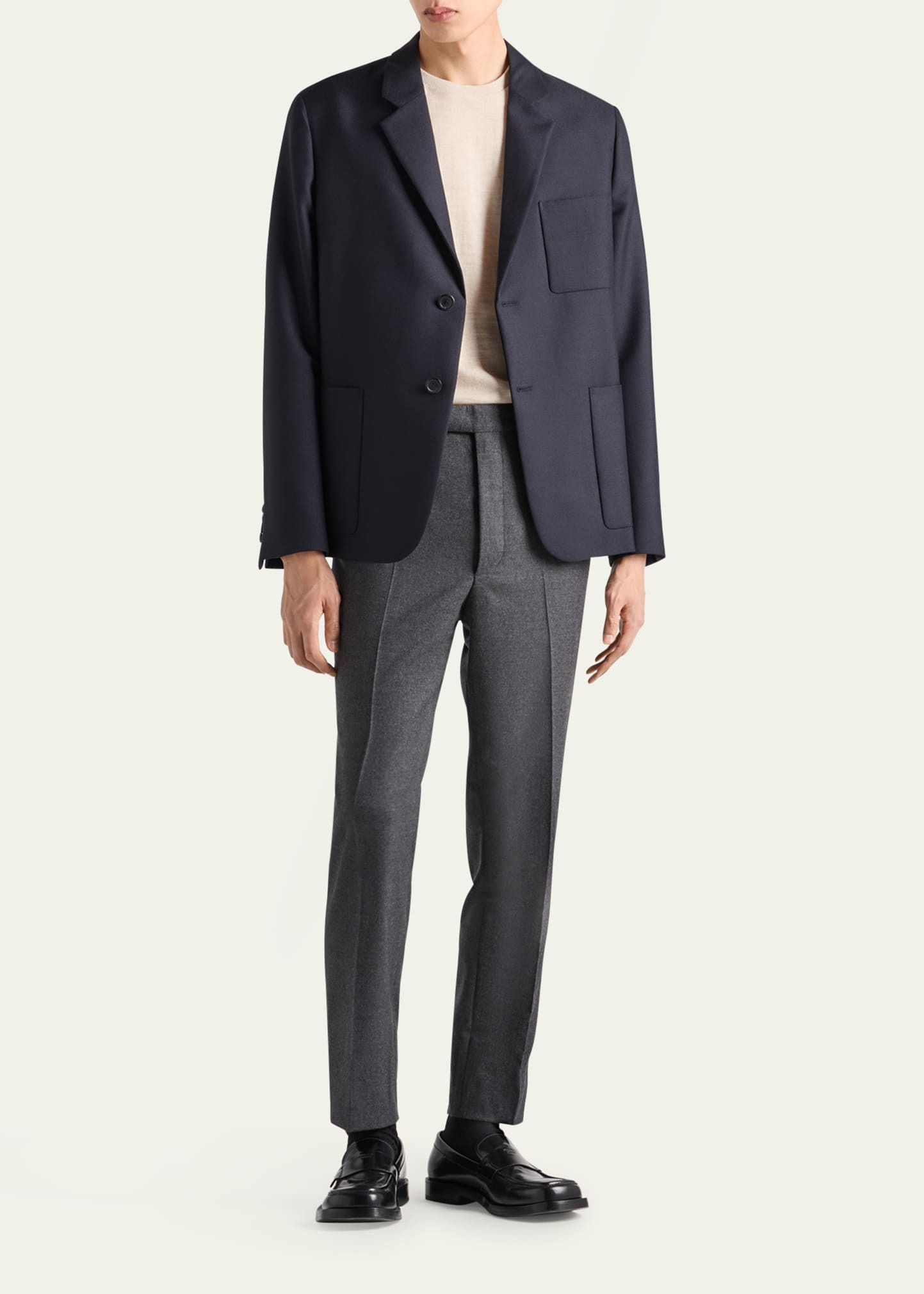 Men's Wool Classic Fit Sport Coat - 2
