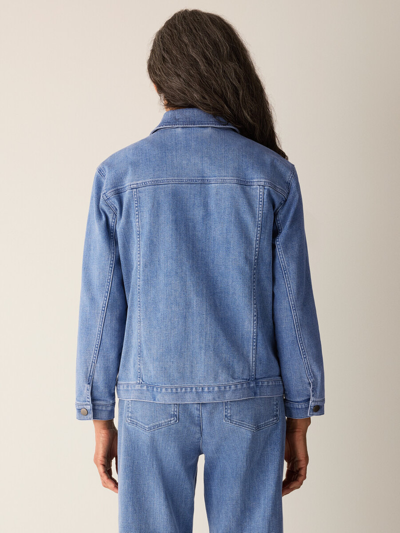 Cotton Stretch Denim Jacket 4
