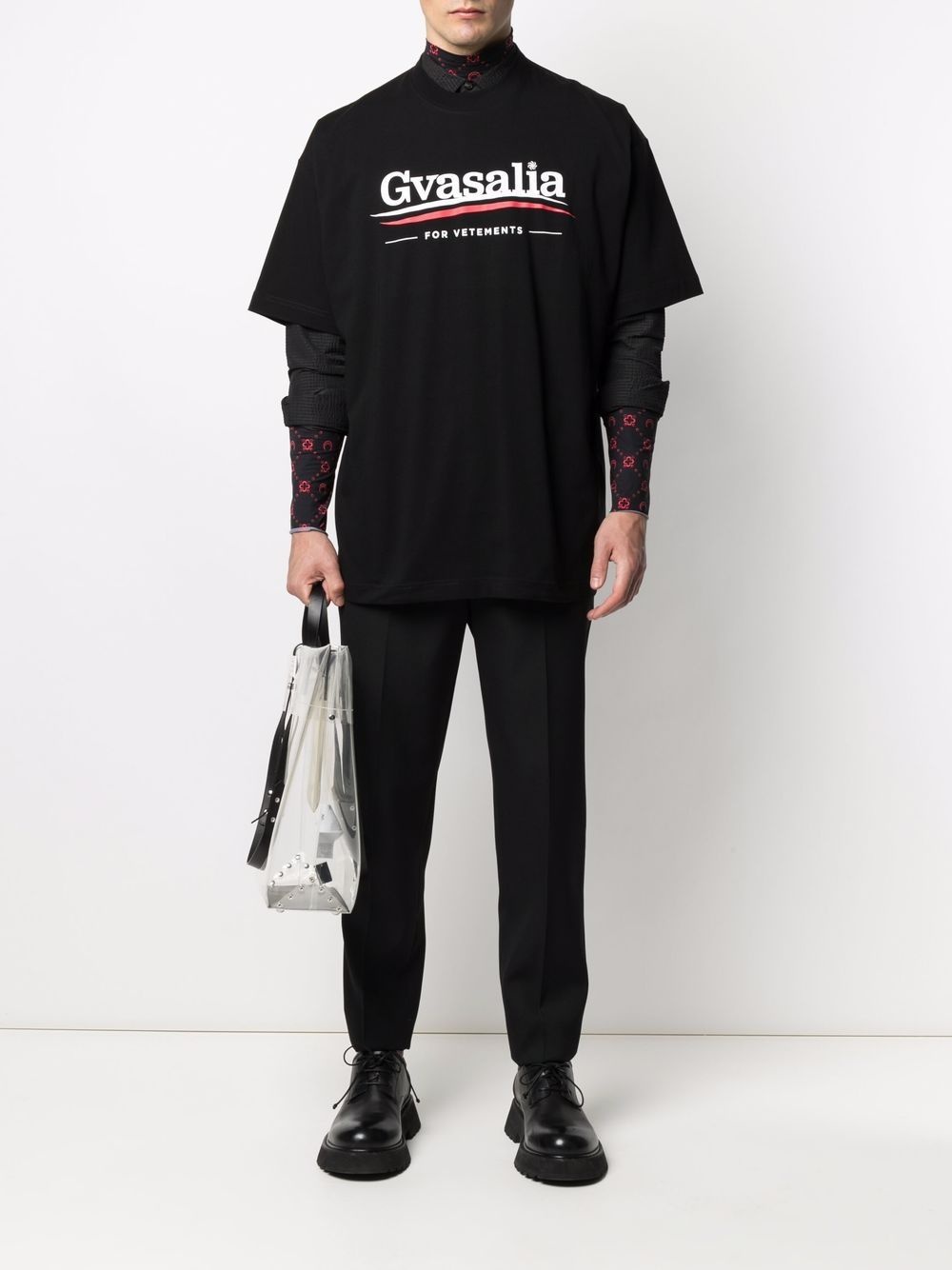 Gvasalia-print T-shirt - 2