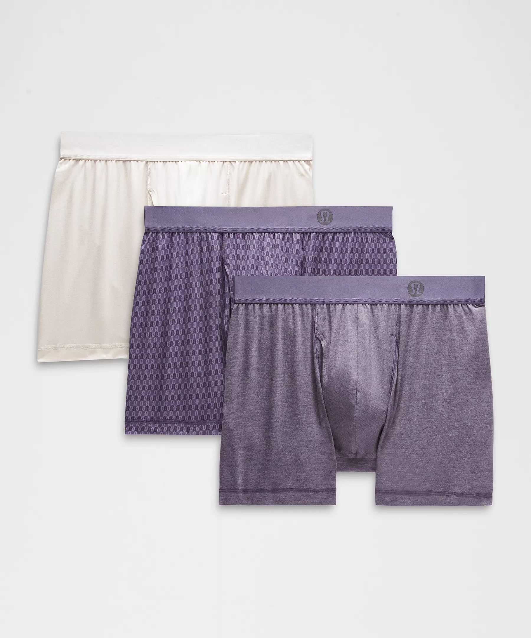 Always In Motion Boxer with Fly 5" *3 Pack - 1