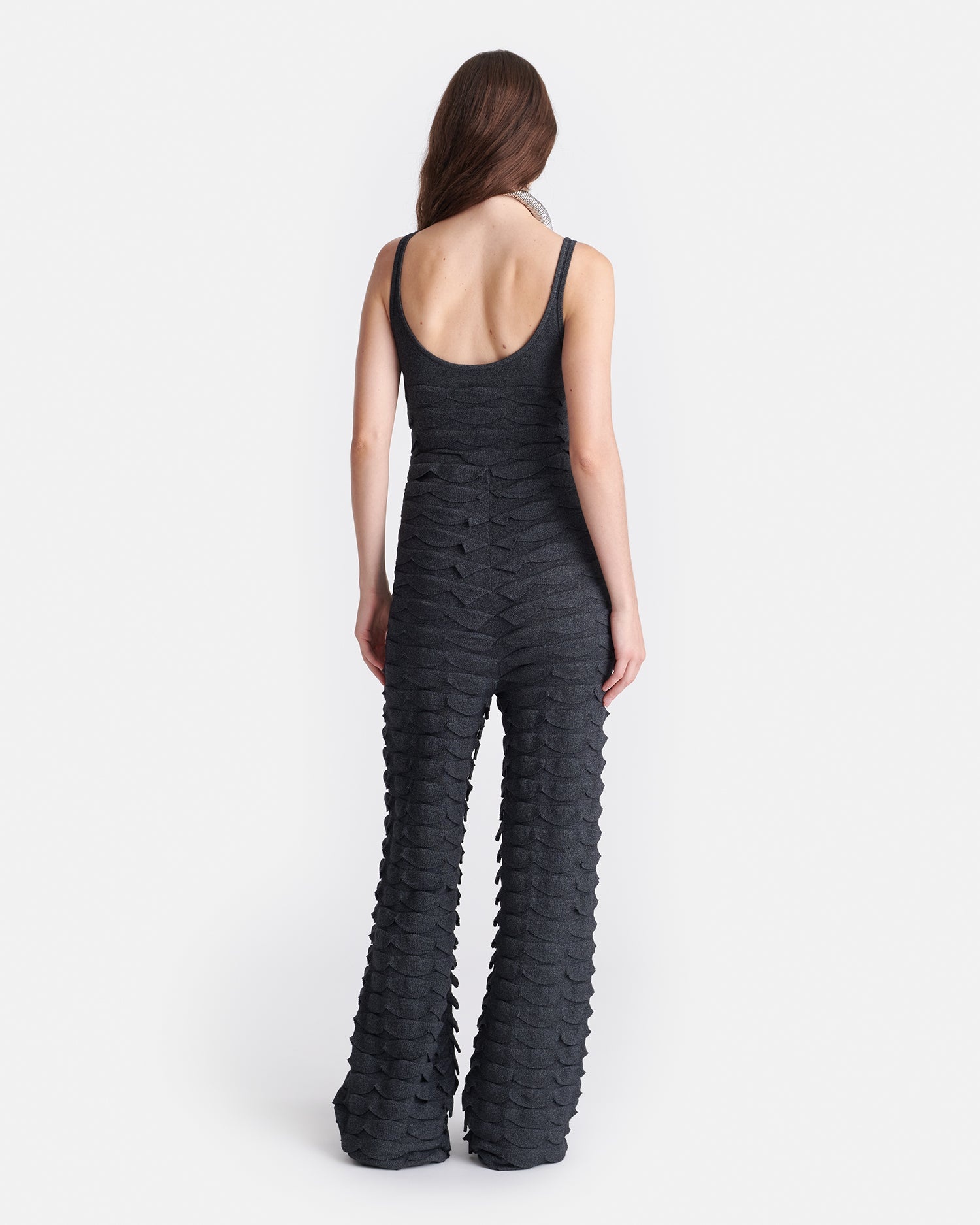Textured Mouline Bodysuit - 4