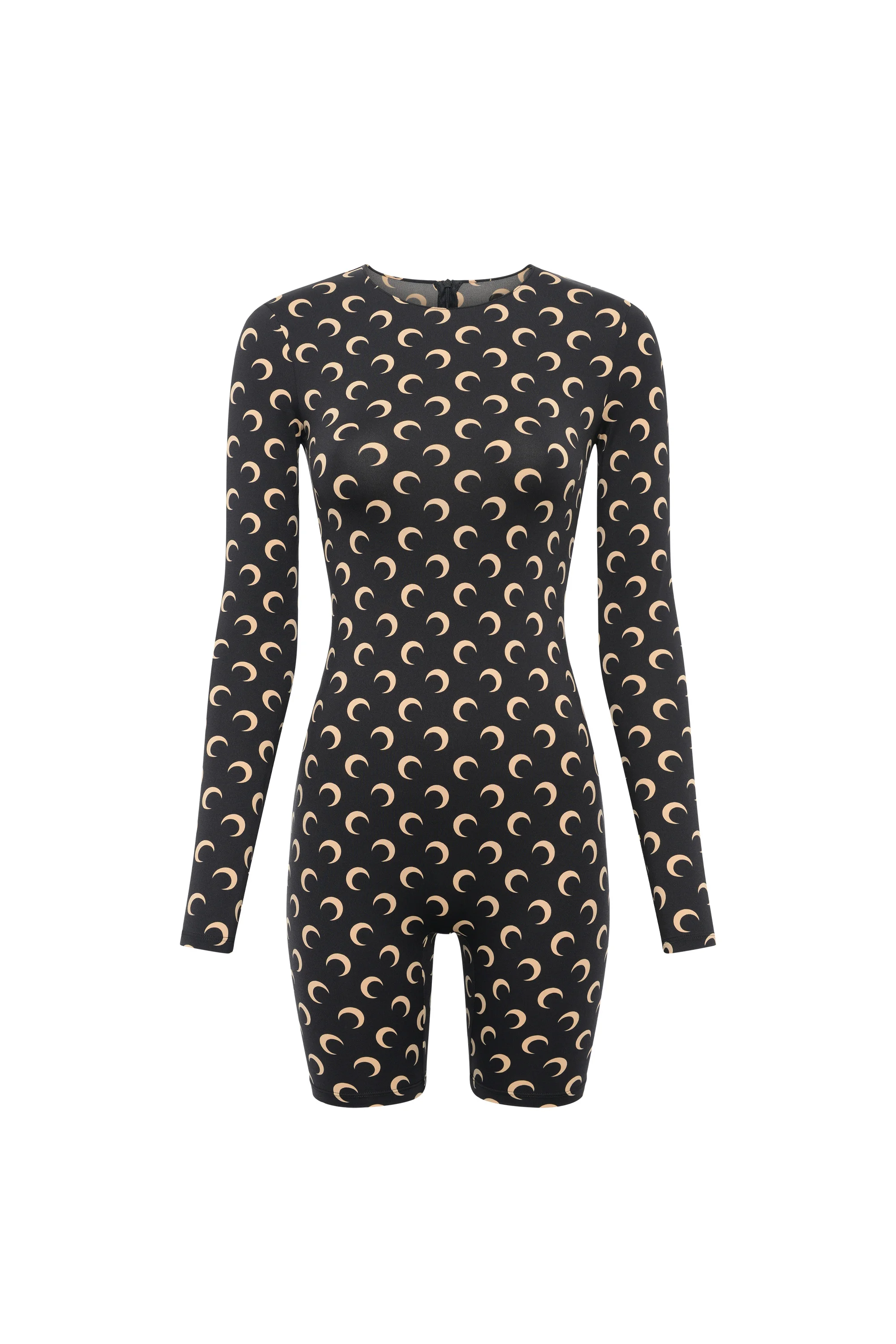 Recycled Moon Jersey Short Catsuit - 1