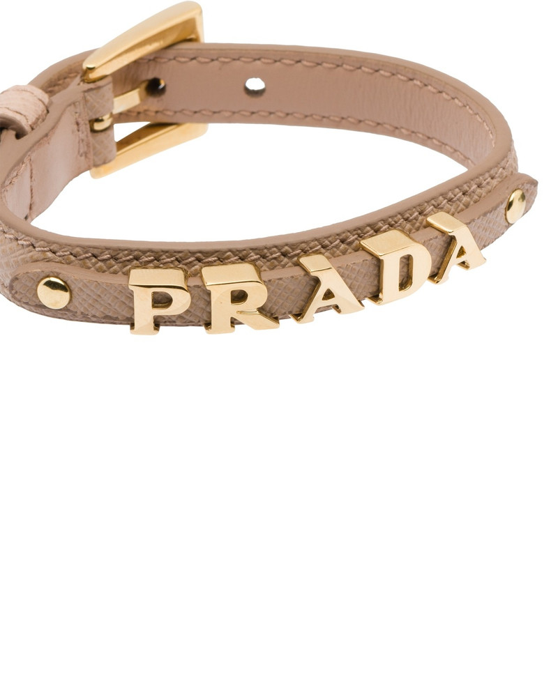 Prada Saffiano Leather Bracelet outlook