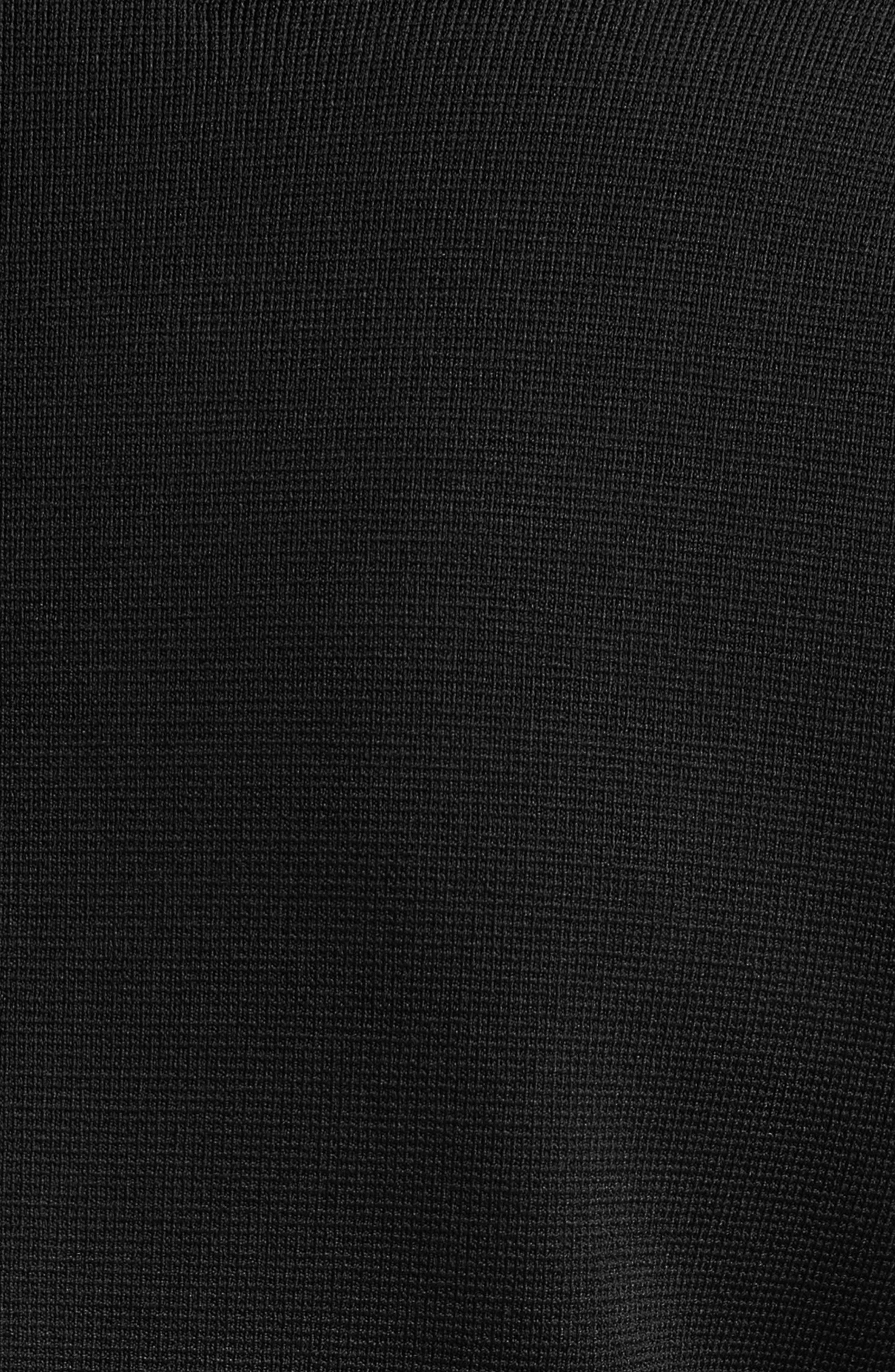 L'AGENCE Chamberlain Knit Blazer in Black/Gold at Nordstrom - 6
