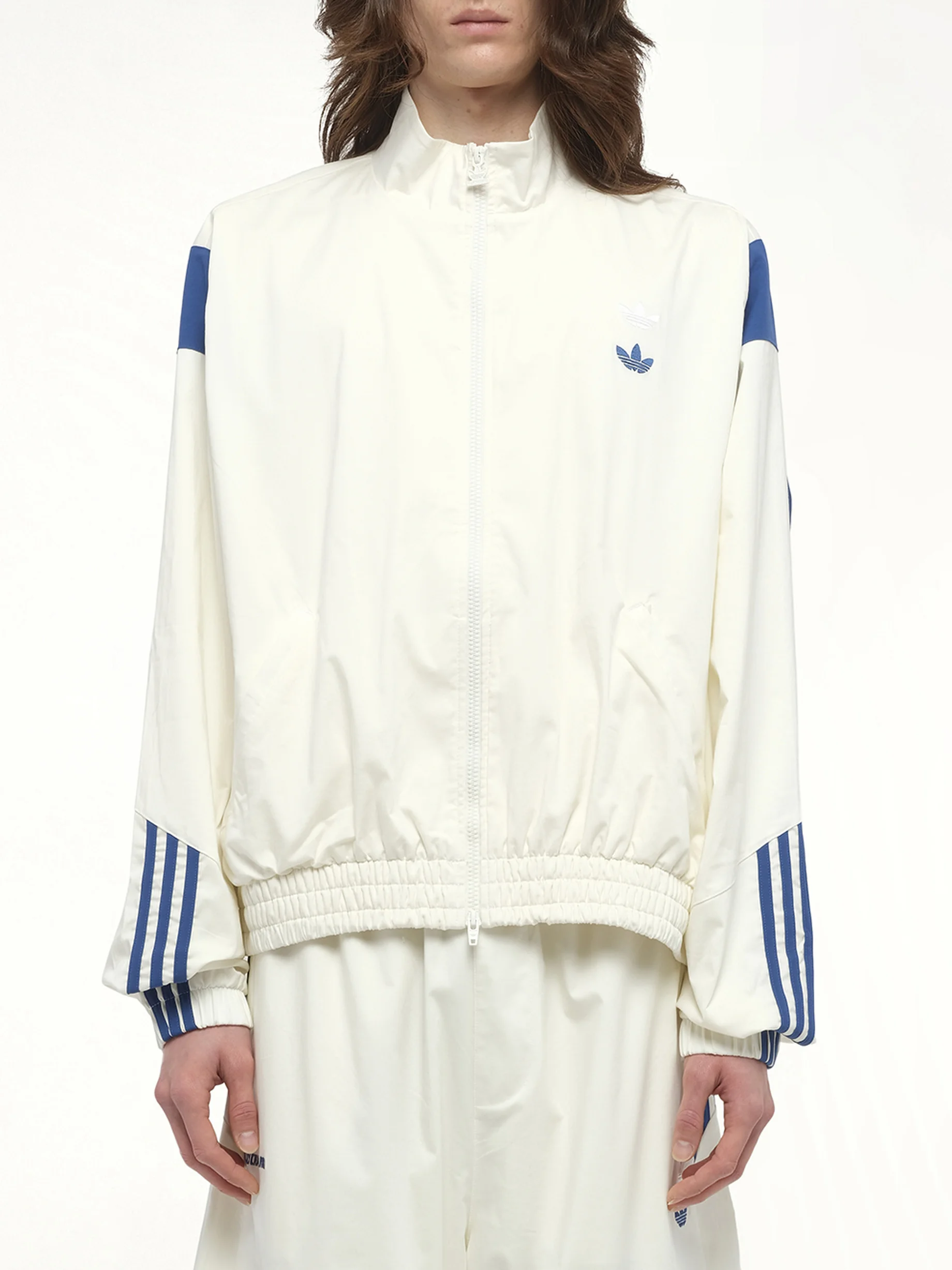 Adidas X Chavarria Poplin Track Top in Off White - 1