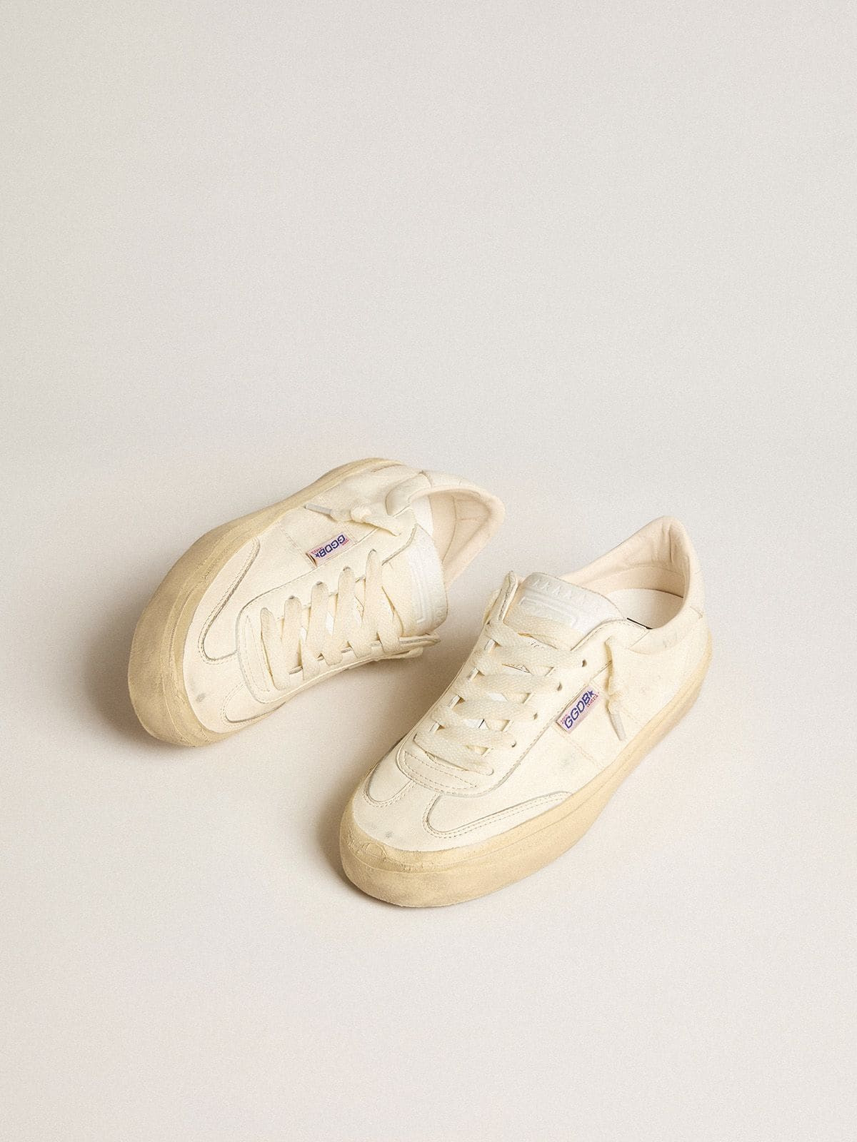 Soul Star in white nappa leather with white leather star - 2