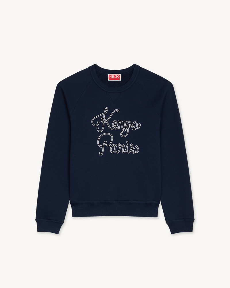 'KENZO Paris Chainstitch' sweatshirt in cotton 1