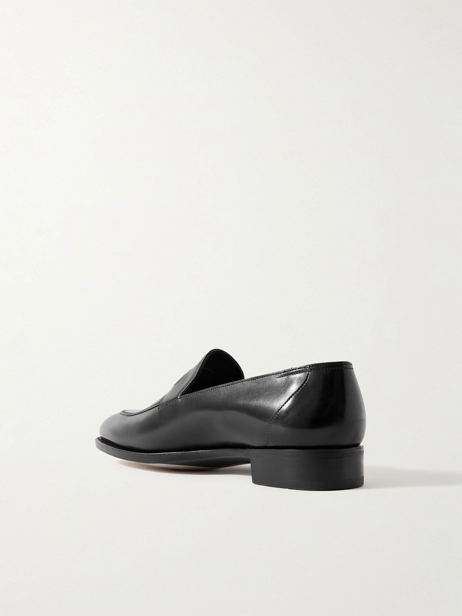 Bill Leather Loafers Black - 4